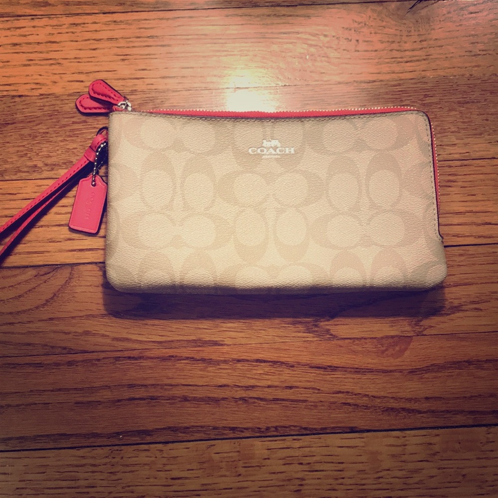 Coach wristlet/clutch/wallet.